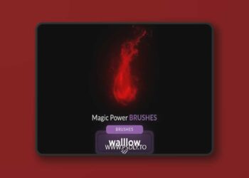 Magic Power Light Photoshop Brushes BYRUESP