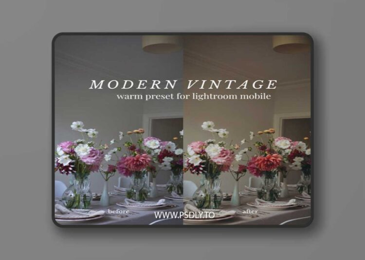 Modern Vintage - Warm Presets for Lightroom Mobile 1 Modern Vintage - Warm Presets for Lightroom Mobile