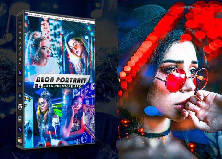 Neon Portrait Lightroom Presets & luts Premiere AZLR5JJ 1 Neon Portrait Lightroom Presets & luts Premiere AZLR5JJ
