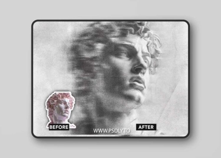 Pencil Sketch Photo Effect 1 Pencil Sketch Photo Effect