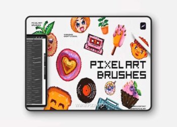 Pixel Art Procreate Brushes R8QNGWL