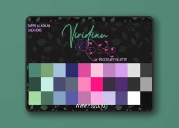 Procreate Color Palletes - 10 Swatches Pack