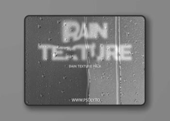 Rain Overlays Pack - 10 Textures