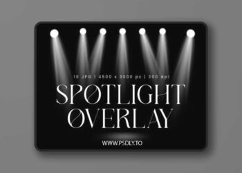 Spotlight Overlay Background
