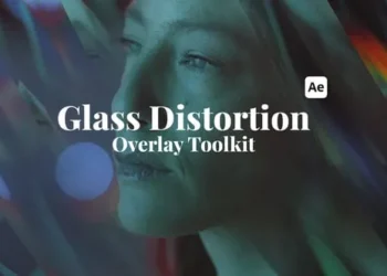 Videohive Glass Distortion Overlays 55304019