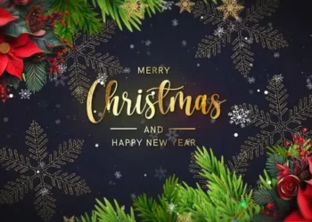 Videohive Merry Christmas Intro 2025 55492225