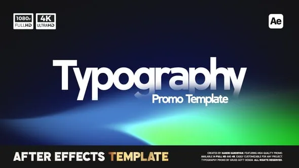 Videohive Typography Promo 55328086 1 Videohive Typography Promo 55328086