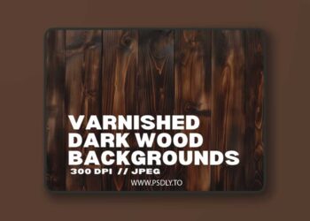 15 Varnished Dark Wood Backgrounds 112777355