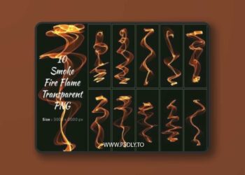 30 Smoke Fire Flame Transparent PNG