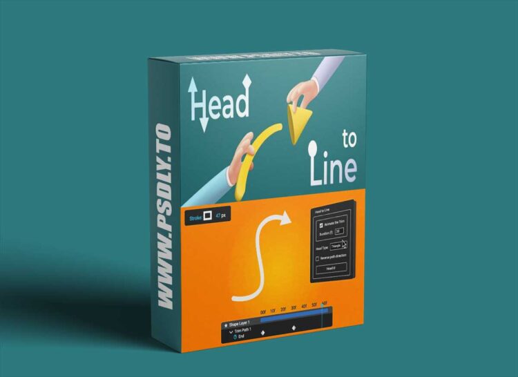 Aescripts Head to Line v2.1 1 Aescripts Head to Line v1.1