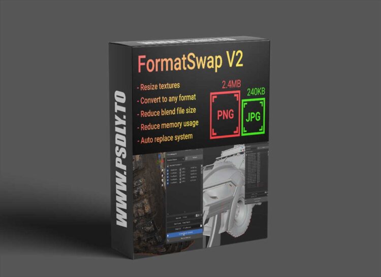 Blender Market - Formatswap V2.0.2 - Texture Converter 1 Blender Market - Formatswap V2.0.2 - Texture Converter
