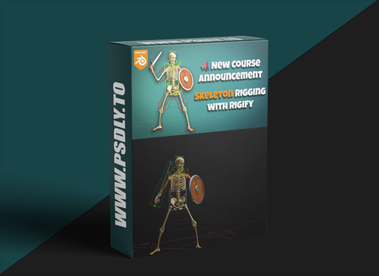 CGDive - Rig a Skeleton with Blender and Rigify 1 CGDive - Rig a Skeleton with Blender and Rigify