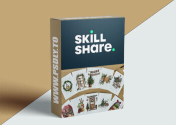 Christmas Cards & Gift Tags: Easy Watercolor & Markers Holiday Art