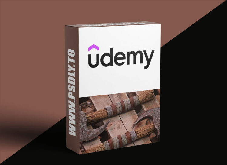 Udemy Weapon Modelling and Texturing in Blender, Zbrush & Painter 1 Udemy Weapon Modelling and Texturing in Blender, Zbrush & Painter
