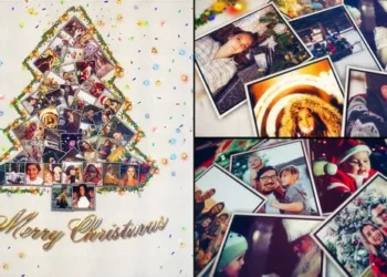 Videohive Christmas Photo Slideshow 55814208