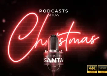 Videohive Christmas Podcast Show Opener 55647467