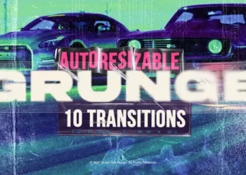 Videohive Grunge Transitions 55972661