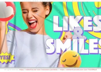 Videohive Likes and Smiles - Youtube Intro 55906523