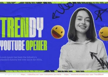 Videohive Trendy Blog Intro 55879969