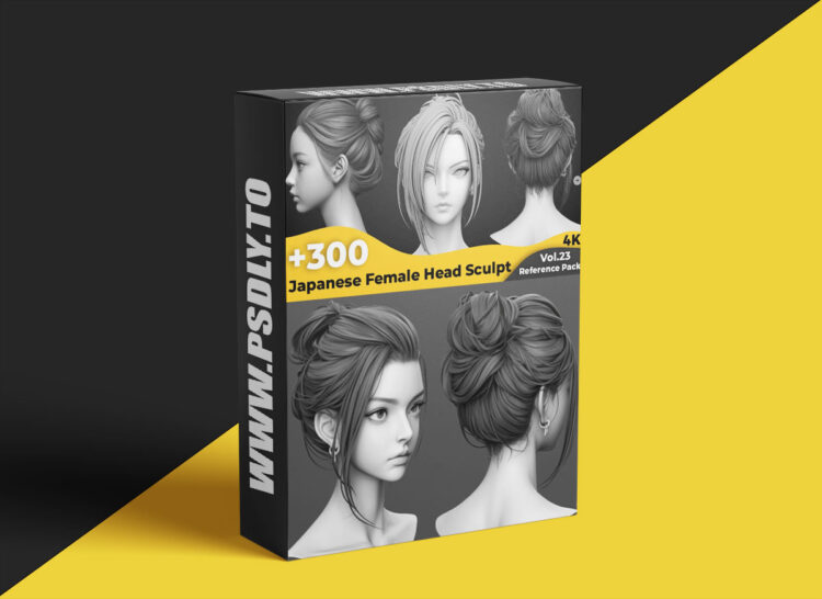 Artstation - +300 Japanese Female Head Sculpt Reference Images(4k) 1 Artstation - +300 Japanese Female Head Sculpt Reference Images(4k)