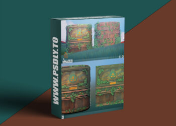 Artstation - Handpaint/Ghibli style Texture with Substance Designer 2020.1.2