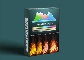 BlenderMarket - Render Raw v1.02 - Pixel Perfect Color Correction & Effects