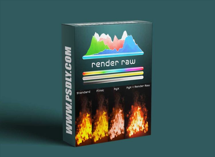 BlenderMarket - Render Raw v1.02 - Pixel Perfect Color Correction & Effects