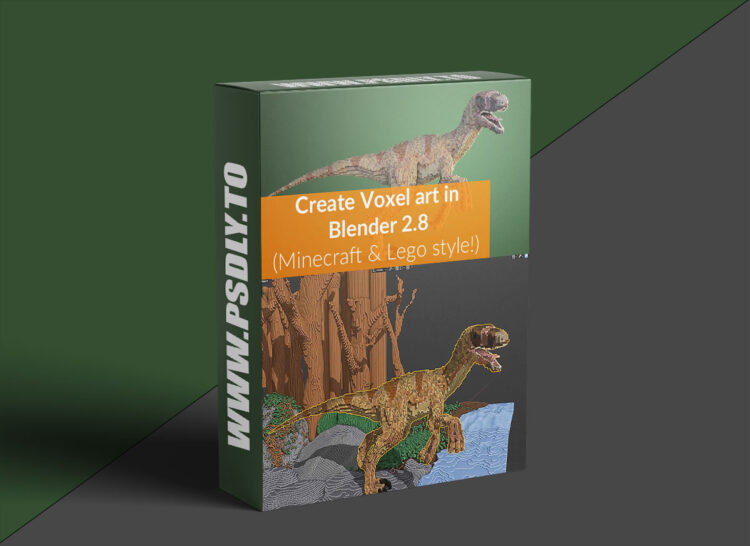 CGCookie - Creating Detailed Voxel Art in Blender 2.8 1 CGCookie - Creating Detailed Voxel Art in Blender 2.8
