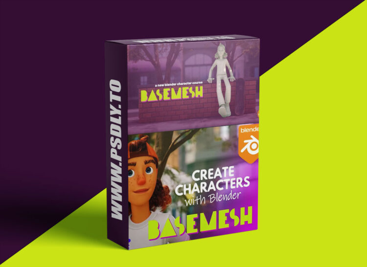 CGCookie – Basemesh | Create Stylized Characters Quickly With Blender 1 CGCookie – Basemesh | Create Stylized Characters Quickly With Blender