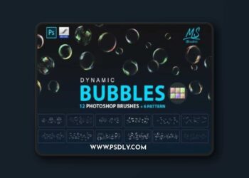 Creativemarket - Bubbles Photoshop Brushes