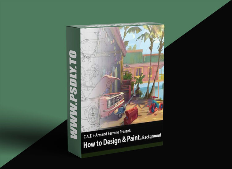 Creature Art Teacher - How to Design & Paint a Background Layout with Armand Serrano 1 Creature Art Teacher - How to Design & Paint a Background Layout with Armand Serrano