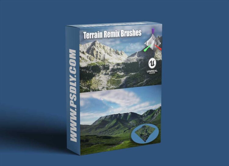 FAB - Terrain Remix Brushes - Landscape Creation Tool for UnrealEngine / Blender v5.2+ 1 FAB - Terrain Remix Brushes - Landscape Creation Tool for UnrealEngine / Blender v5.2+
