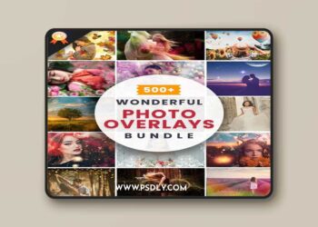 PhotoWhoa - 500 Wonderful Photo Overlays Bundle