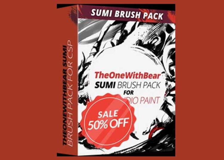 TheOneWithBear SUMI Brush Pack for CLIP STUDIO PAINT 1 TheOneWithBear SUMI Brush Pack for CLIP STUDIO PAINT