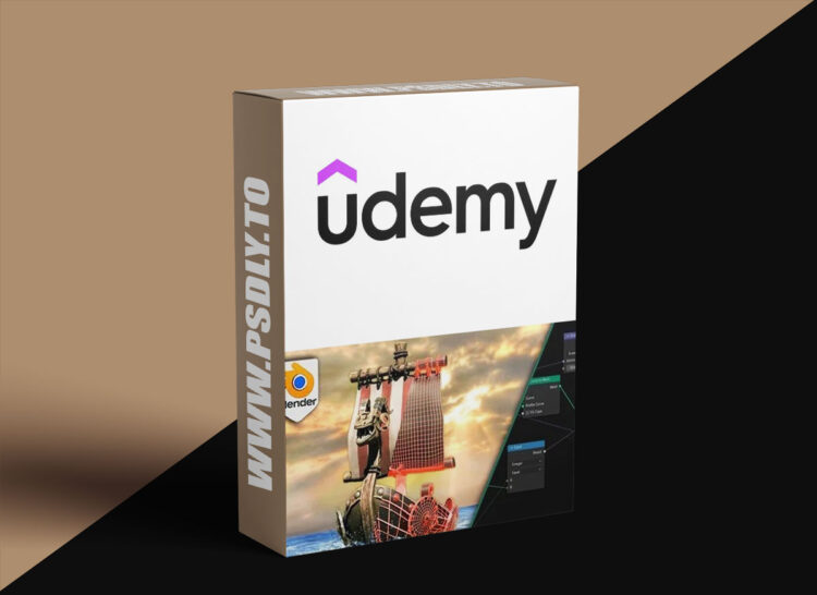 Udemy - Blender Geometry Nodes - Boats 1 Udemy - Blender Geometry Nodes - Boats