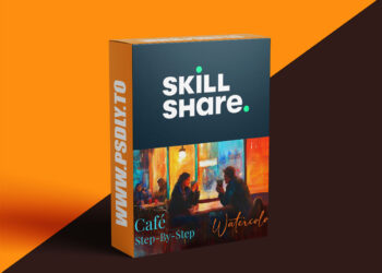 Watercolor Impressions: Painting a Café Scene with Color and Light