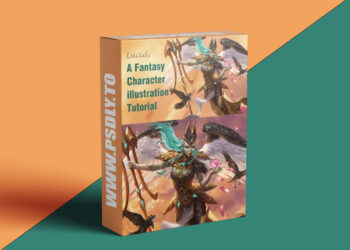 Wingfox - Lucid a Fantasy Character Illustration Tutorial