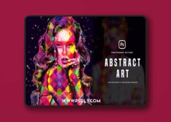 Abstract Art Photoshop Action