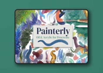 Alainajensen - Painterly Brushes for Procreate