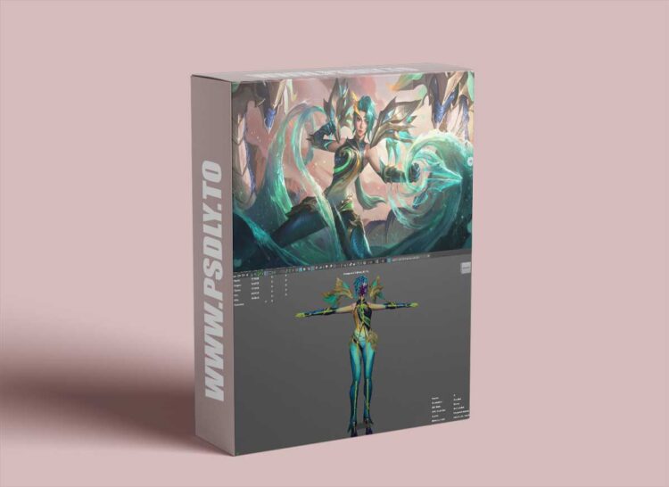 Artstation - League of Legends - Kai'Sa Lagoon Dragon RIGGED 1 Artstation - League of Legends - Kai'Sa Lagoon Dragon RIGGED