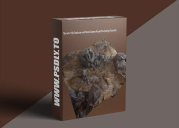 Artstation - Terrain Tile Texture and Rock Game Asset Sculpting Tutorial