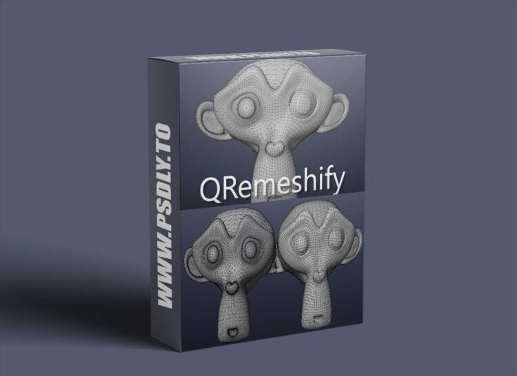 Blendermarket - QRemeshify v1.1.0 1 Blendermarket - QRemeshify v1.1.0