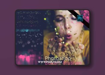 Bokeh Effects - 114 Photoshop Brushes