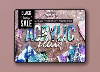 CM - Acrylic Fluid – 30 Textures 2563913