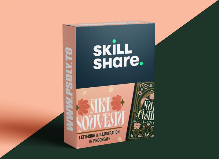 Create an Art Nouveau Poster in Procreate: Lettering & Illustration 1 Create an Art Nouveau Poster in Procreate: Lettering & Illustration