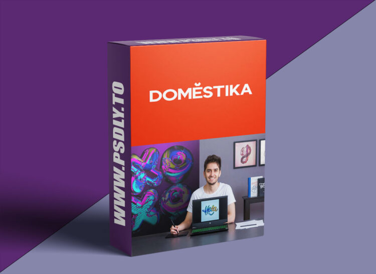 Domestika - 3D Font Design with a Metallic Finish 1 Domestika - 3D Font Design with a Metallic Finish