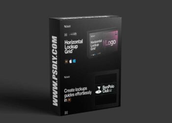 Horizontal Lockup Grid - Adobe Illustrator Script