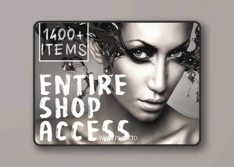 1400+ Entire Shop Access LR & PS 1 1400+ Entire Shop Access LR & PS