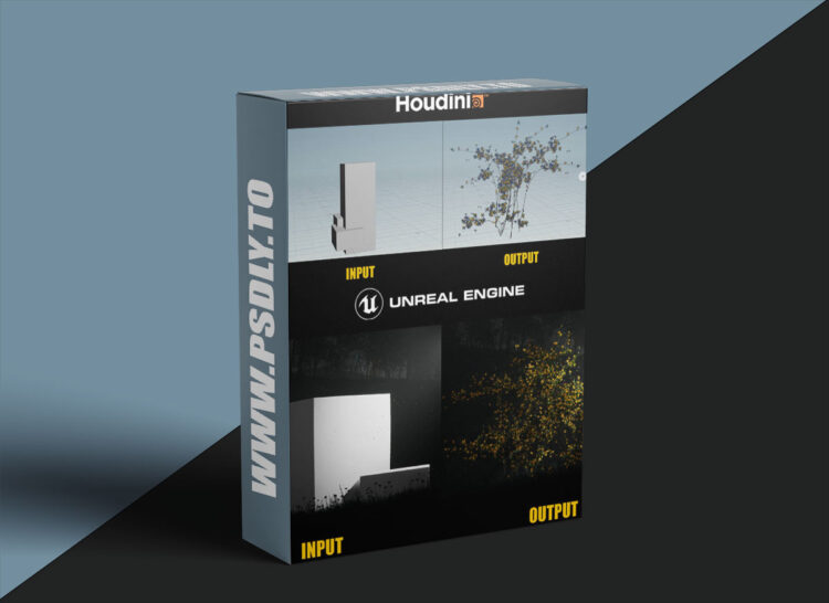 Artstation - Houdini Tutorial Procedural Bush Plant in Unreal Engine 5 1 Artstation - Houdini Tutorial Procedural Bush Plant in Unreal Engine 5