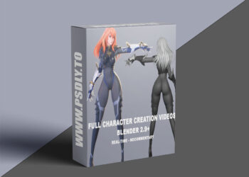 Artstation - Ninja Girl Character Creation - Real-time process videos
